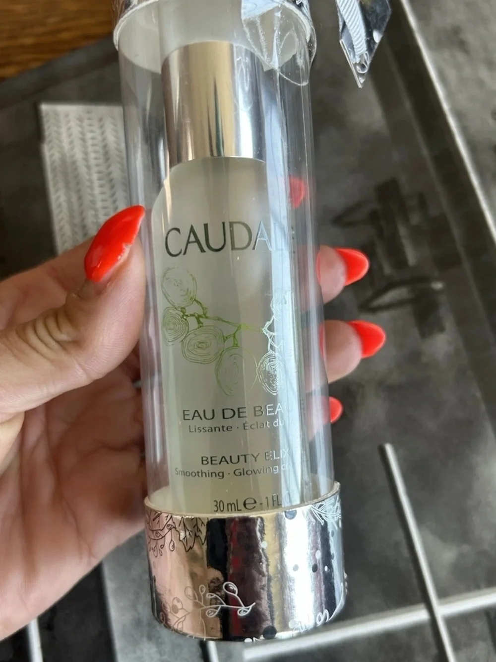 Caudalie Beauty Elixir 30ml Limited Edition Holiday Ornament NIB Sealed France